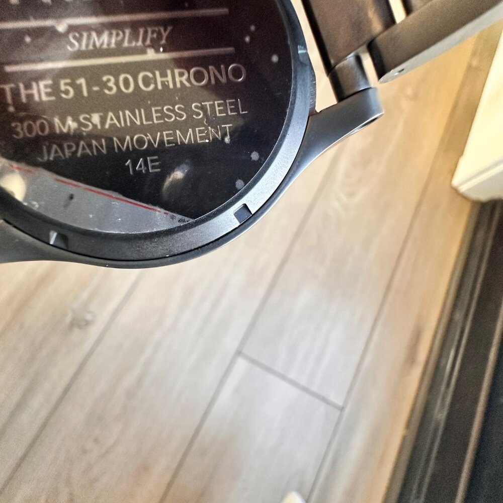 GUN METAL NIXON 51-30 CHRONO WATCH - Picture 5 of 9